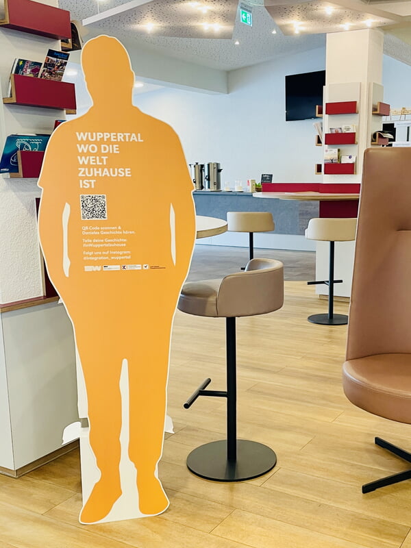Wuppertal ist Vielfalt &ndash; Aufsteller in der BiBu